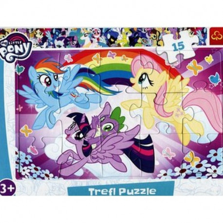 Hra puzzle My Little Pony / 15 dílků