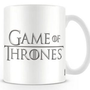 Hrnek Keramický Hra O Trůny / Game Of Thrones Logo Bílý 350 Ml