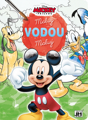 Omalovánka Maluj vodou Mickey Mouse