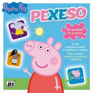 Pexeso v sešitu Prasátko Peppa / Peppa Pig