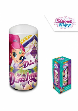 Plastová noční lampička pro holky Shimmer and Shine / Třpyt a Lesk 7 x 13 cm