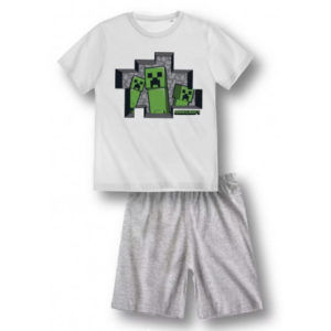 Pyžamo / letní set Minecraft / Creeper