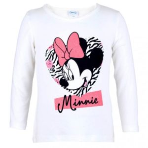 Tričko Minnie Mouse Bílé / Růžové