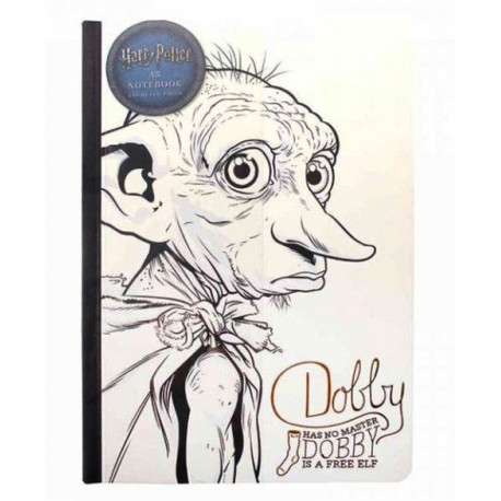 BLOK / ZÁPISNÍK A5 / HARRY POTTER / DOBBY